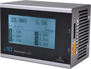 α12 LiPo Battery Smart Discharger One Key Intelligent Balance Discharge Voltage Efficient Heat Dissipation.