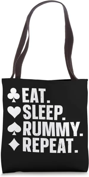 Best Rummy Art For Men Women Gin Rummy Player Rummy Lovers Tote Bag