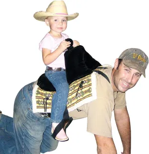 Cashel Daddle Saddle, Child Western Horse Toy Saddle