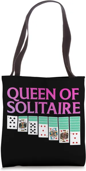 Cool Solitaire Art For Women Girl Solitaire Player Solitaire Tote Bag