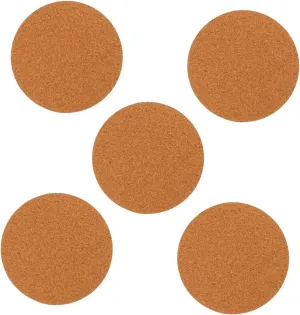 Cork Coaster Plant Saucers 5 Pack Garden Pad Cork Plant Plate Flowerpot Pad Easy Clean