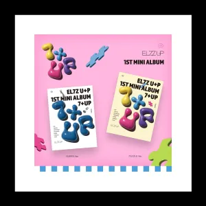 EL7Z UP 7 UP 1st Mini Album Contents Photocard Sticker Tracking Sealed ELZZ UP (Standard Puzzle Version)