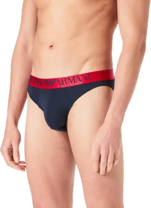 Emporio Armani Men's Christmas Shiny Logo Brief