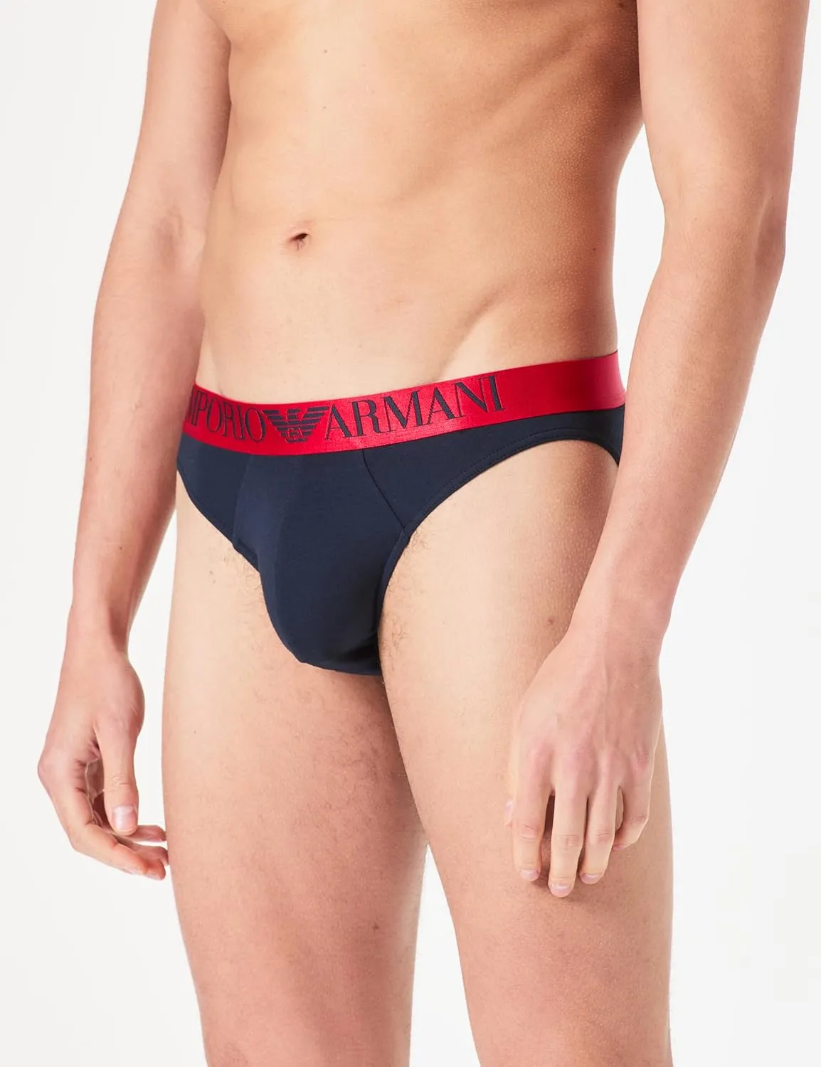 Emporio Armani Men's Christmas Shiny Logo Brief