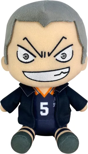 Great Eastern Entertainment Haikyu S3 - Ryunosuke Tanaka Jacket Sitting Pose Plush 7" H
