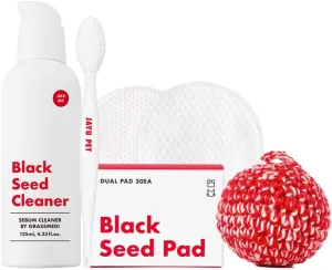JAYU PET 3-Step Cat Acne Care Kit & Red Cat Ball - Play with Silvervine Cat Toy After Feline Acne Chin Treatment