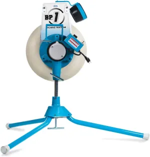 Jugs BP1 Softball Only Pitching Machine — Throws softballs up to 70 mph from a Realistic delivery Height.