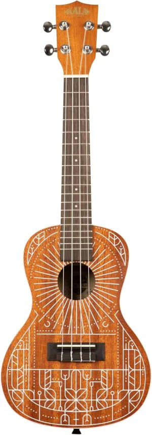 Kala, 4-String Ukulele, Right, Natural, Concert (KA-Mandy-C)