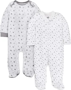 Lamaze Baby Girls' Footed Sleeper, Sleep N Play