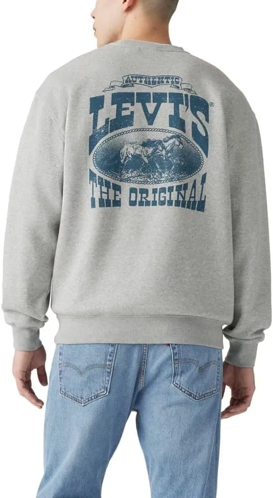 Levi's Men's Relaxed Graphic Crewneck Sweatshirt