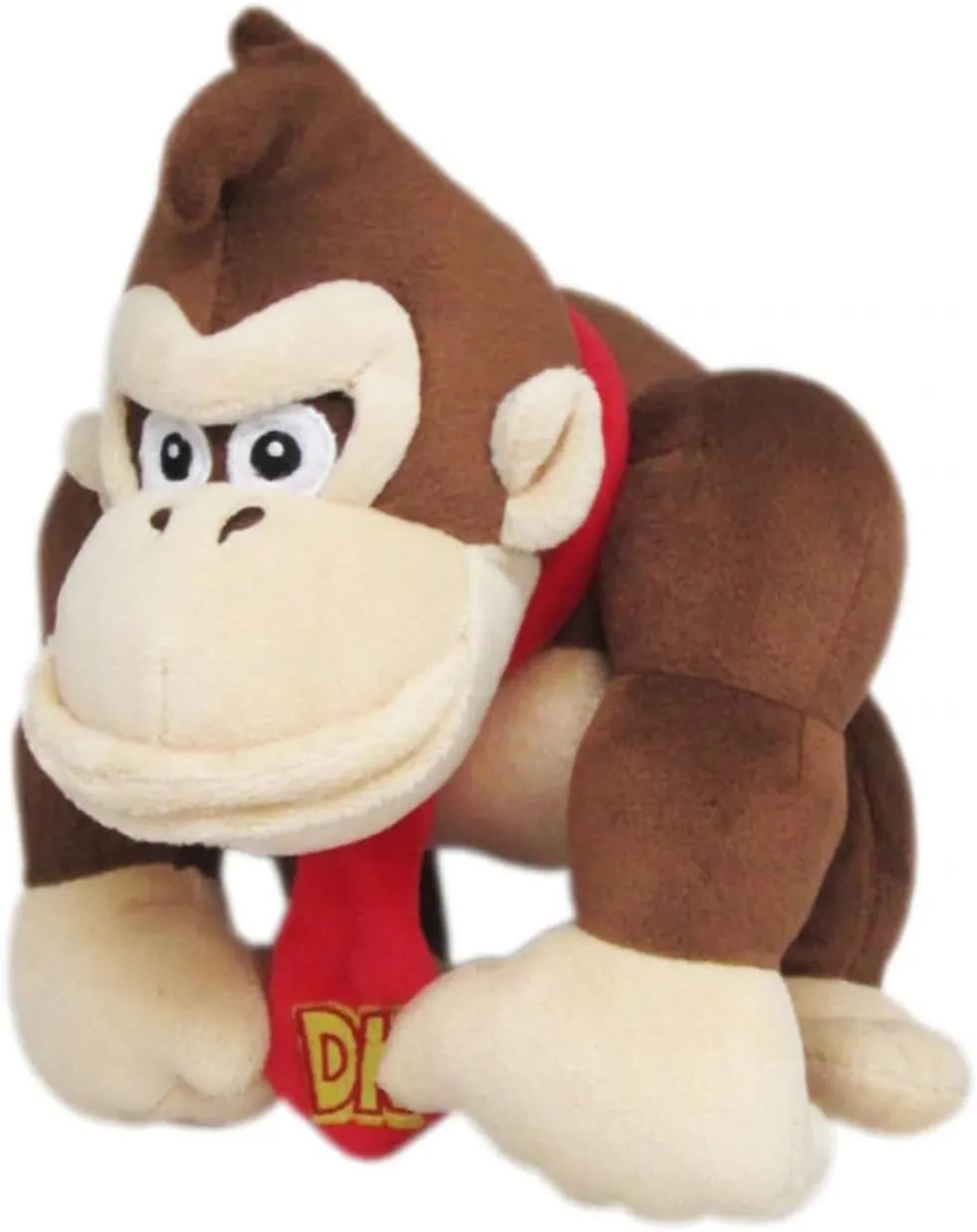 Little Buddy Super Mario All Star Collection 1586 Donkey Kong Stuffed Plush, 8"