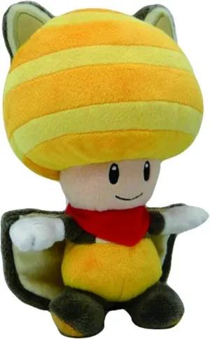 Little Buddy Toys 1314 Flyinq Squirrel Yellow Toad 8" Plush