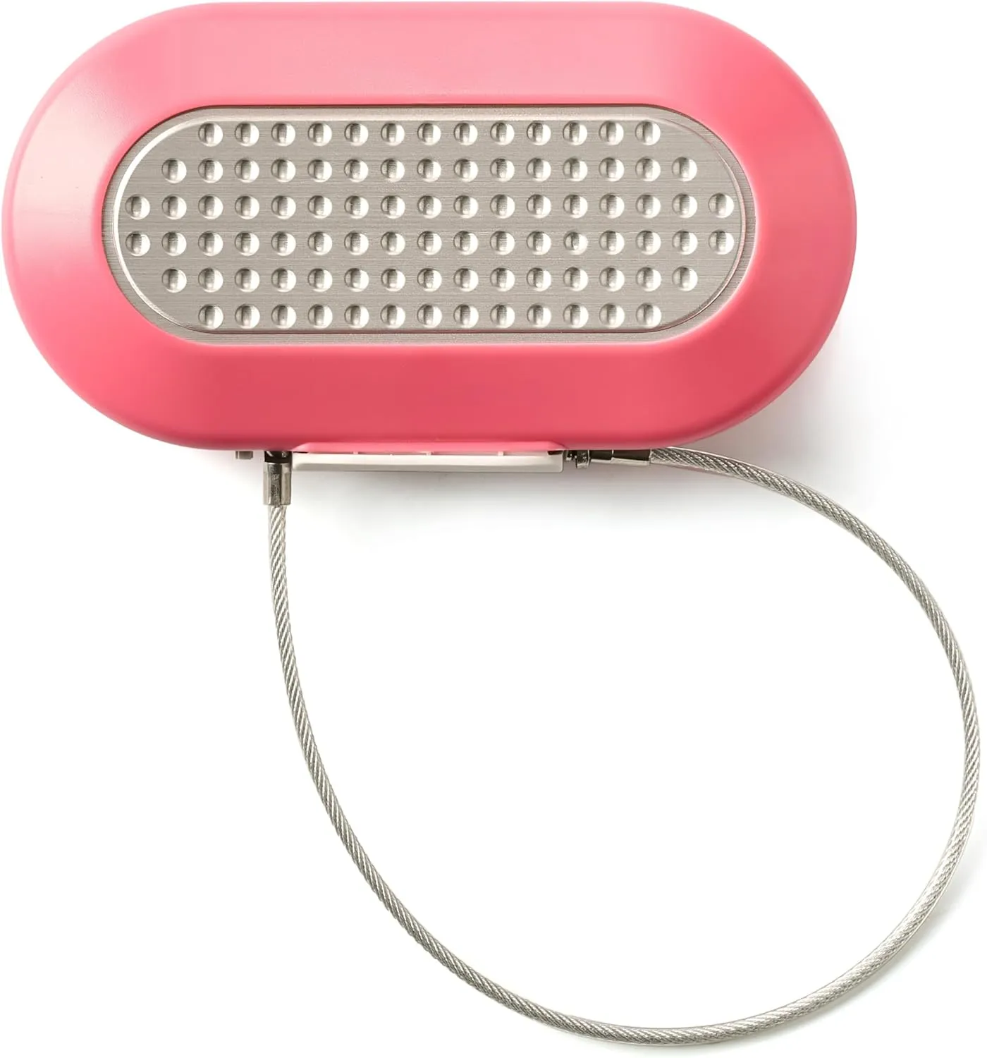 Master Lock Pink Portable Small Lock Box, Set Your Own Lock Combination Portable Safe, Personal Travel Safe for Phone, Passport, Money, ‎5900DPNK