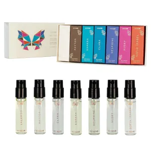 Mini Perfume Gift Set, Pack of 7 Scents, Natural Fragrance Mists for Women, Petite Discovery Kit Sampler