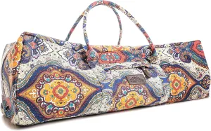 Mount Adams XL Yoga Mat Bag, 26" x 10" x 10", Extra Large Yoga Mat Carrier, Fitness Bag for Exercise Mat, Block, Straps, and Blanket, Canvas Gym Duffle Bag for Workout Accessories
