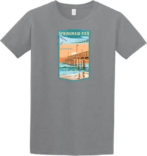 Myrtle Beach, South Carolina, Painterly, Springmaid Pier