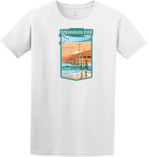 Myrtle Beach, South Carolina, Painterly, Springmaid Pier