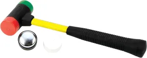 Performance Tool M7215 Soft/Medium/Hard Plastic Head Hammer with Carbon Steel Head and Fiberglass Handle for Surface Protection and Comfortable Use