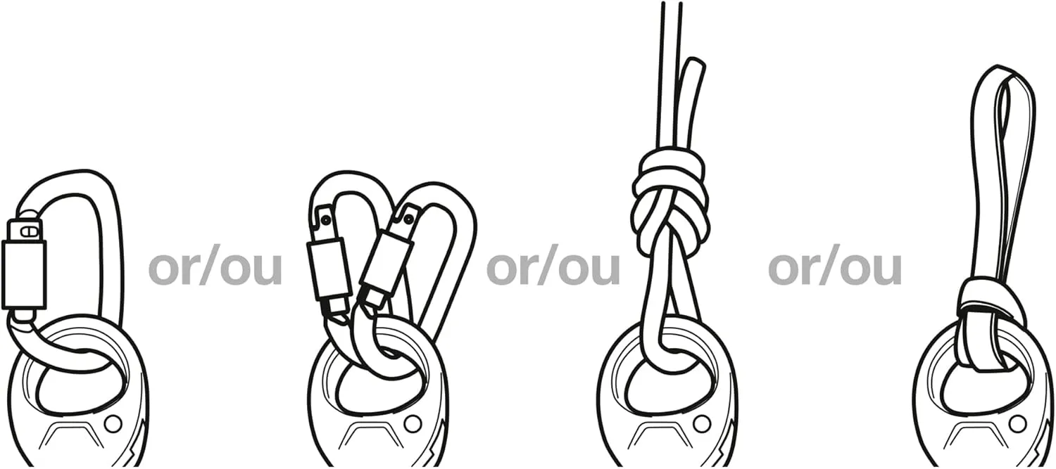 PETZL Unisex Spin L1 Simple Pulley with Very High Output with Walker