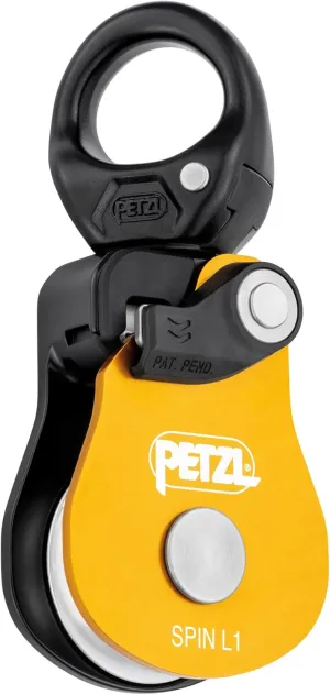 PETZL Unisex Spin L1 Simple Pulley with Very High Output with Walker