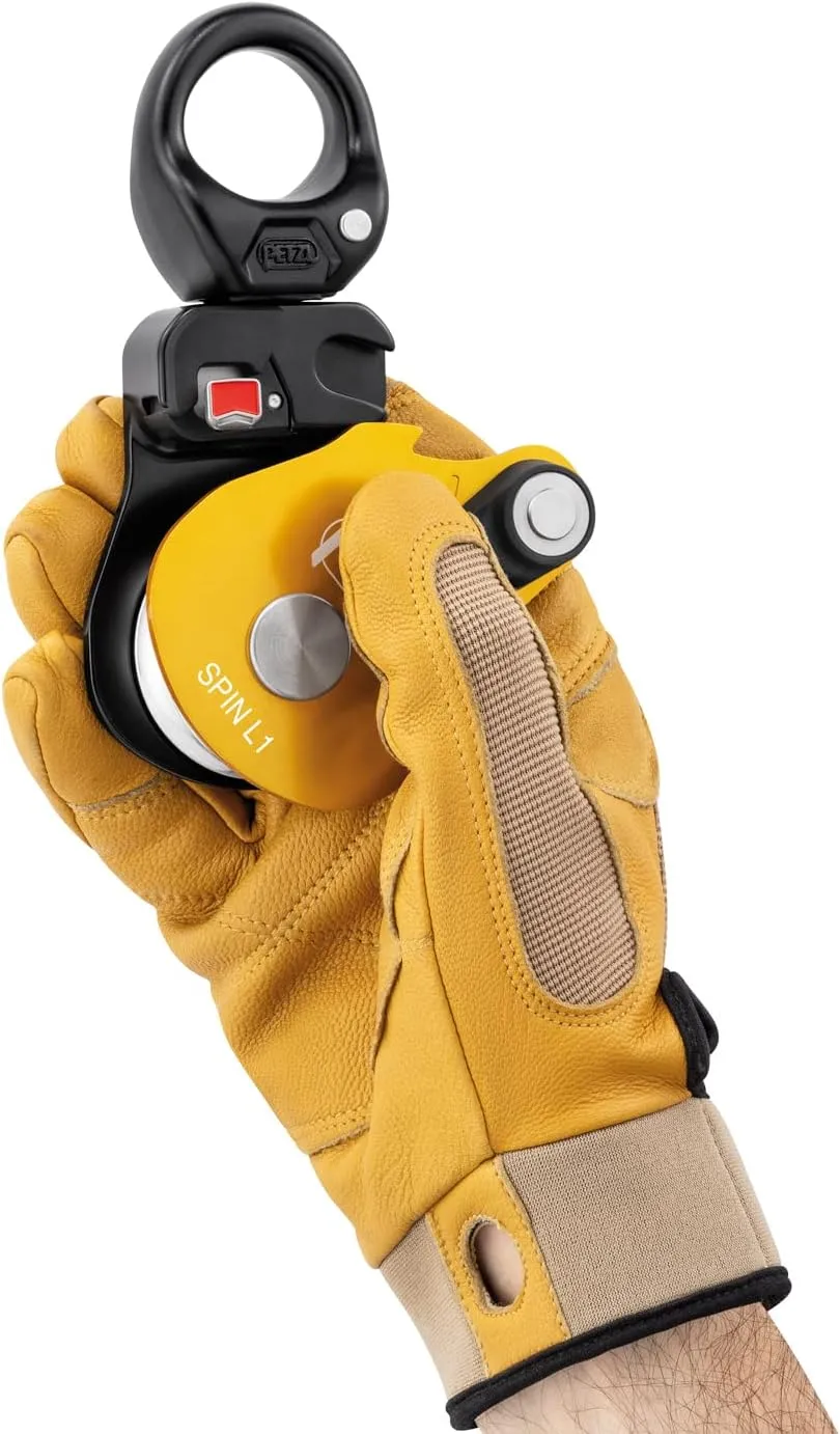 PETZL Unisex Spin L1 Simple Pulley with Very High Output with Walker