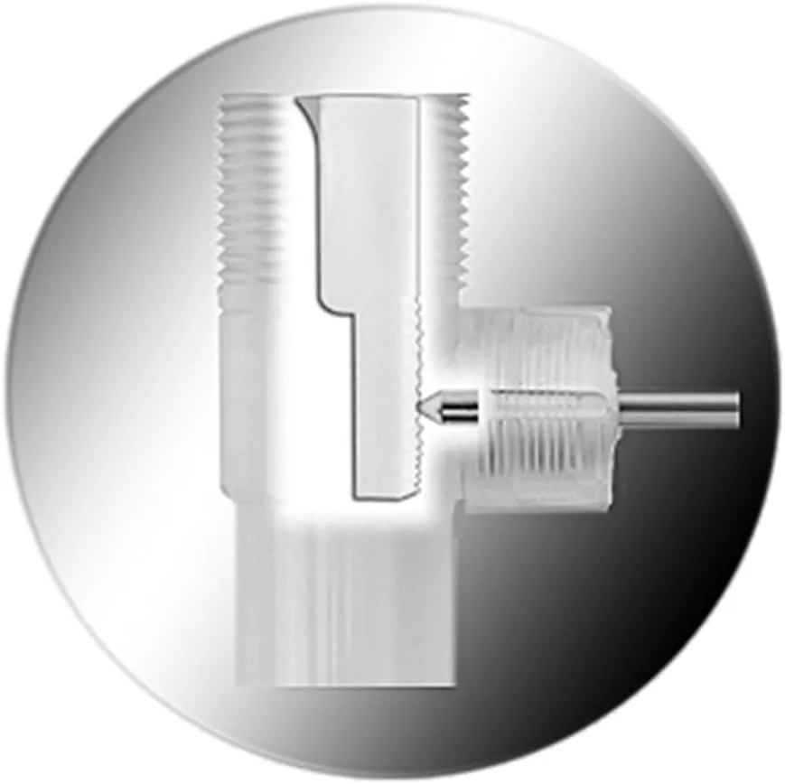 PF WaterWorks PF0324-BN-GR-NO Never Clog Sink/Lavatory, Gray ABS ClogFREE Universal Pop-Up Drain Assembly-Easy Remove Magnetic Stopper-Brushed Nickel (Grey Body Without Overflow)