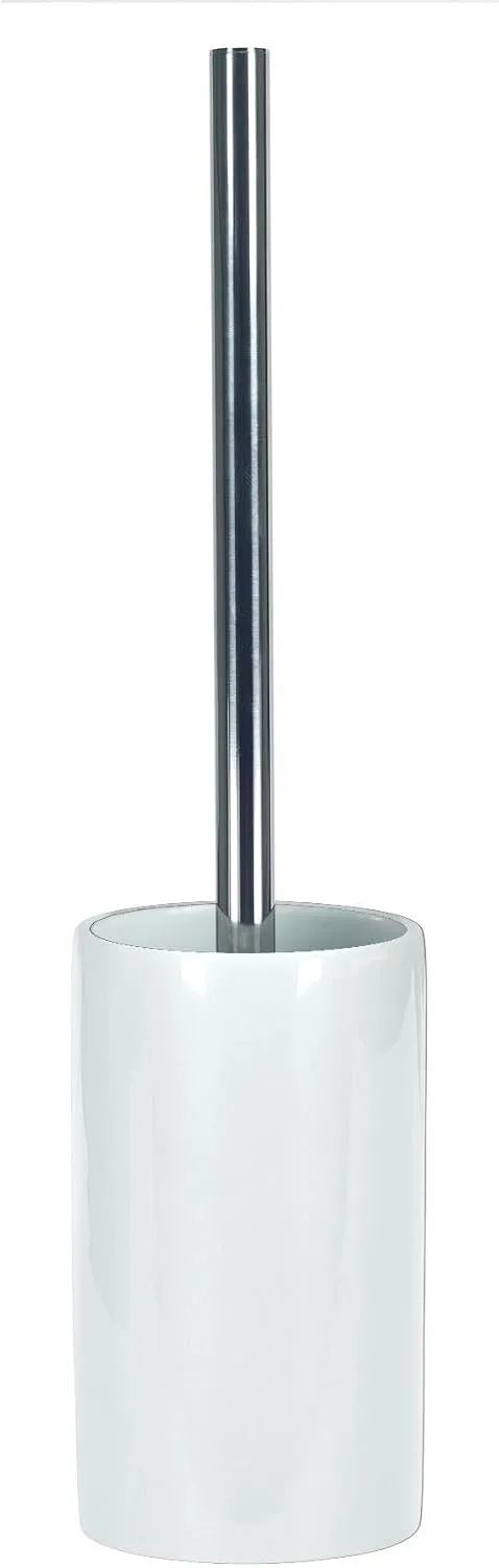Pur Shiny Contemporary Stoneware Soap Dispenser (7.09''t X 1.97''w, White)