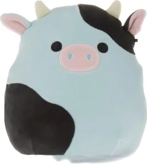 Squishmallow Official Kellytoy Easter Squad Squishy Soft Plush Toy Animal (Cillian The Cow, 8 Inch)