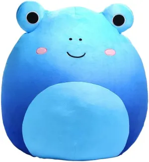 Squishmallow Official Kellytoy Plush Pets Squad Dogs Cats Bunnies Frogs Squishy Soft Plush Toy Animals (Alandy Frog (Ombre), 8 Inch)