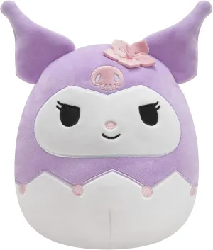 Squishmallow Official Kellytoy Sanrio Squad Squishy Stuffed Plush Toy Animal ((Purple), 8 Inch)