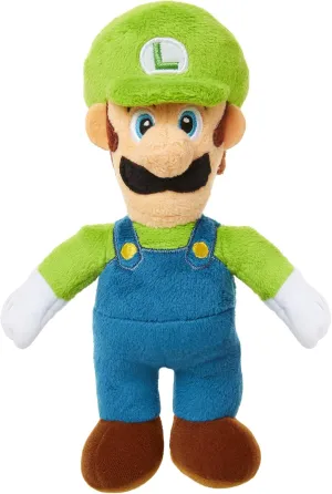 Super Mario Luigi Plush Stuffed Toy Figure 6" Scale
