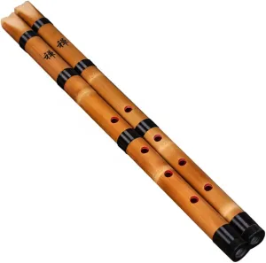 White Bamboo Japanese Shakuhachi, Professional Quality, Can Play A Variety of Repertoires, Ethnic Musical Instrument, Suitable for Beginners and Professional Performances,Yellow
