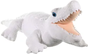 Wild Republic White Alligator Plush, Stuffed Animal, Plush Toy, Gifts for Kids, Cuddlekins 12 Inches